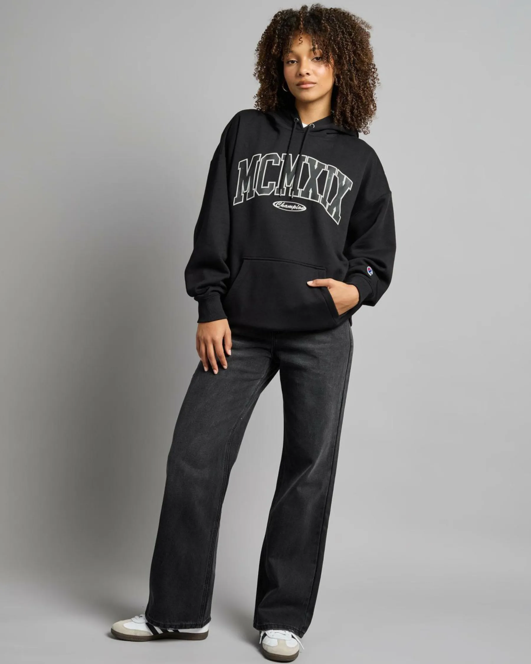 Sets|Jumpers & Hoodies*Champion Rochester MCMXIX Hoodie Black