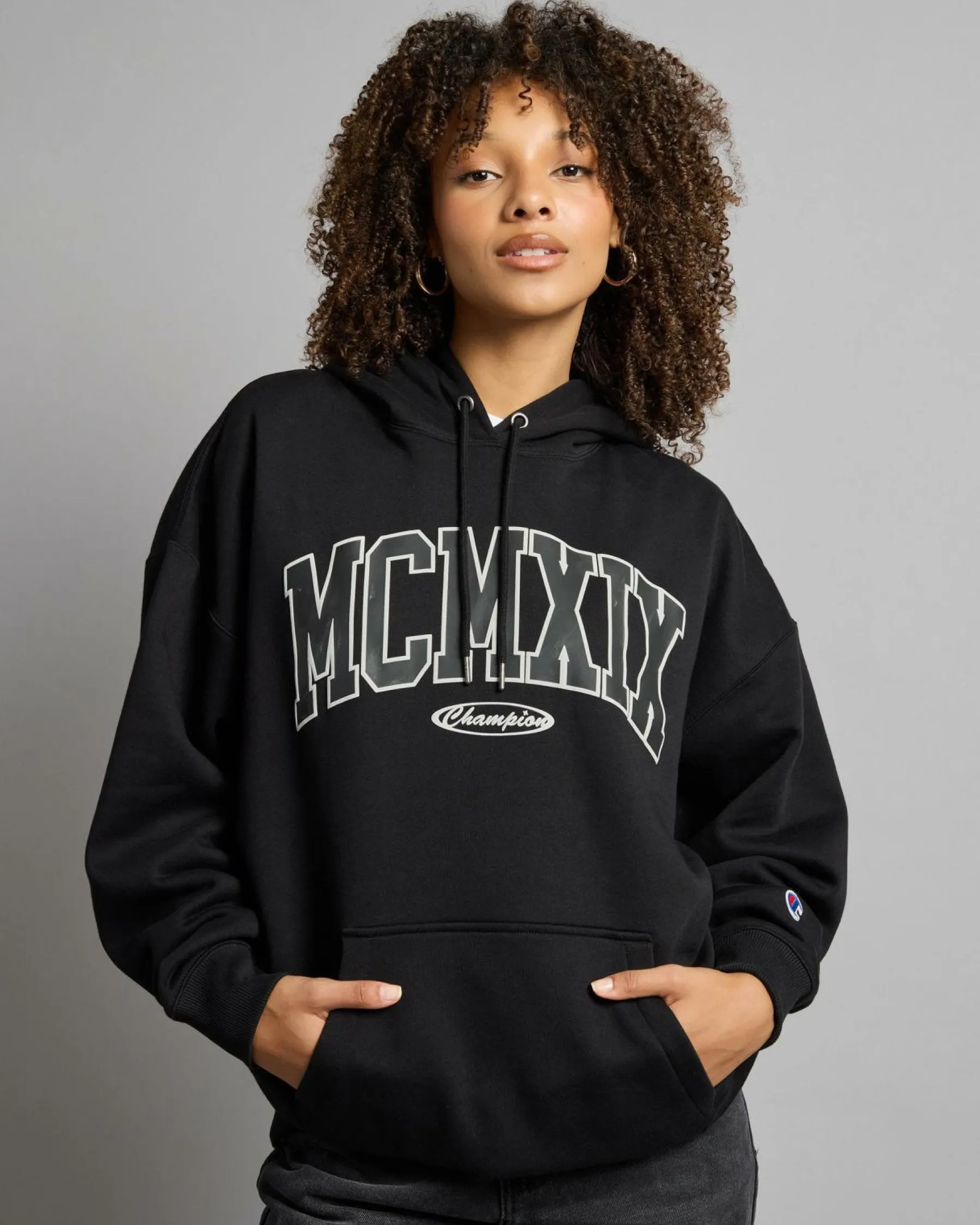 Sets|Jumpers & Hoodies*Champion Rochester MCMXIX Hoodie Black