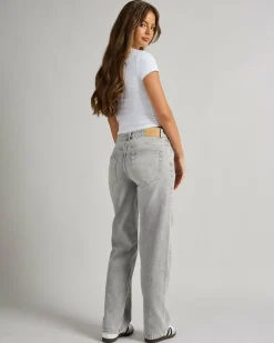 Denim|Bottoms*DESU Rocker Straight Leg Jeans Blasted Grey