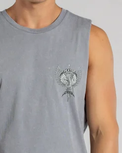 Clearance Rod Of Asclepius Muscle Tank Tops & T-Shirts