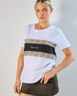 Tops*Unit Rogue Regular Fit T-Shirt White