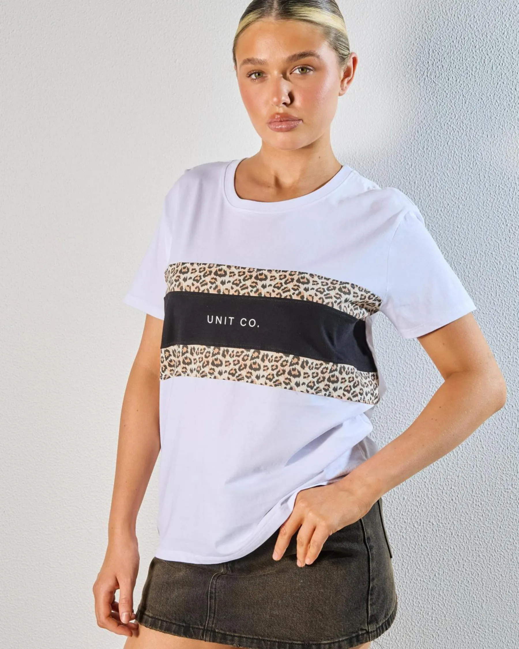 Tops*Unit Rogue Regular Fit T-Shirt White