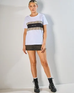 Tops*Unit Rogue Regular Fit T-Shirt White