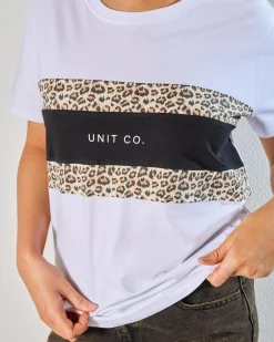 Tops*Unit Rogue Regular Fit T-Shirt White