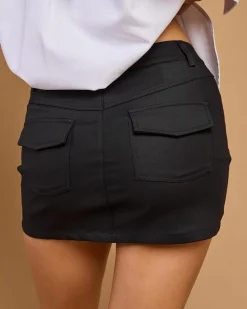 Bottoms*Ava And Ever Romie Skort Black