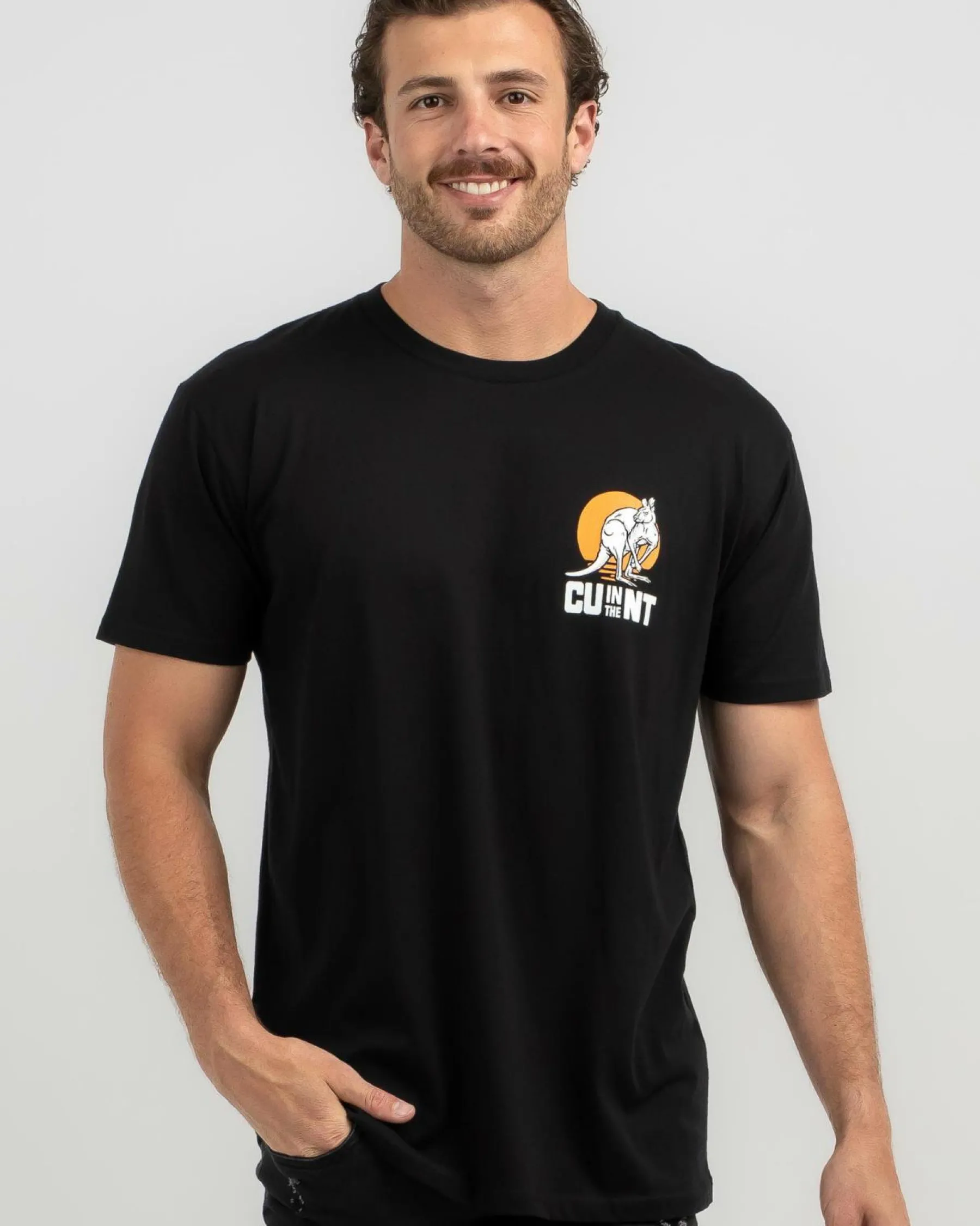 Tops & T-Shirts*CU in the NT Roo V2 T-Shirt Black