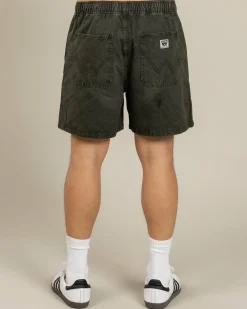 Shorts & Bottoms*Wrangler Roomie Shorts Steele Green