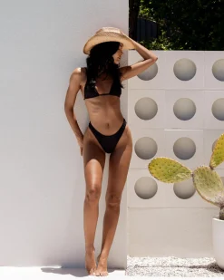 Bikinis*Kaiami Rori Cheeky Bikini Bottom Black
