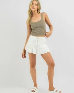 Bottoms*Mooloola Rory Skort White