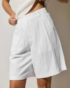 Sets|Bottoms*Mooloola Rose Vanessa Shorts White