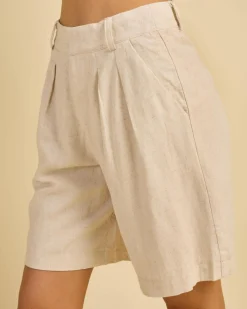 Sets|Bottoms*Mooloola Rose Vanessa Shorts Natural Marle