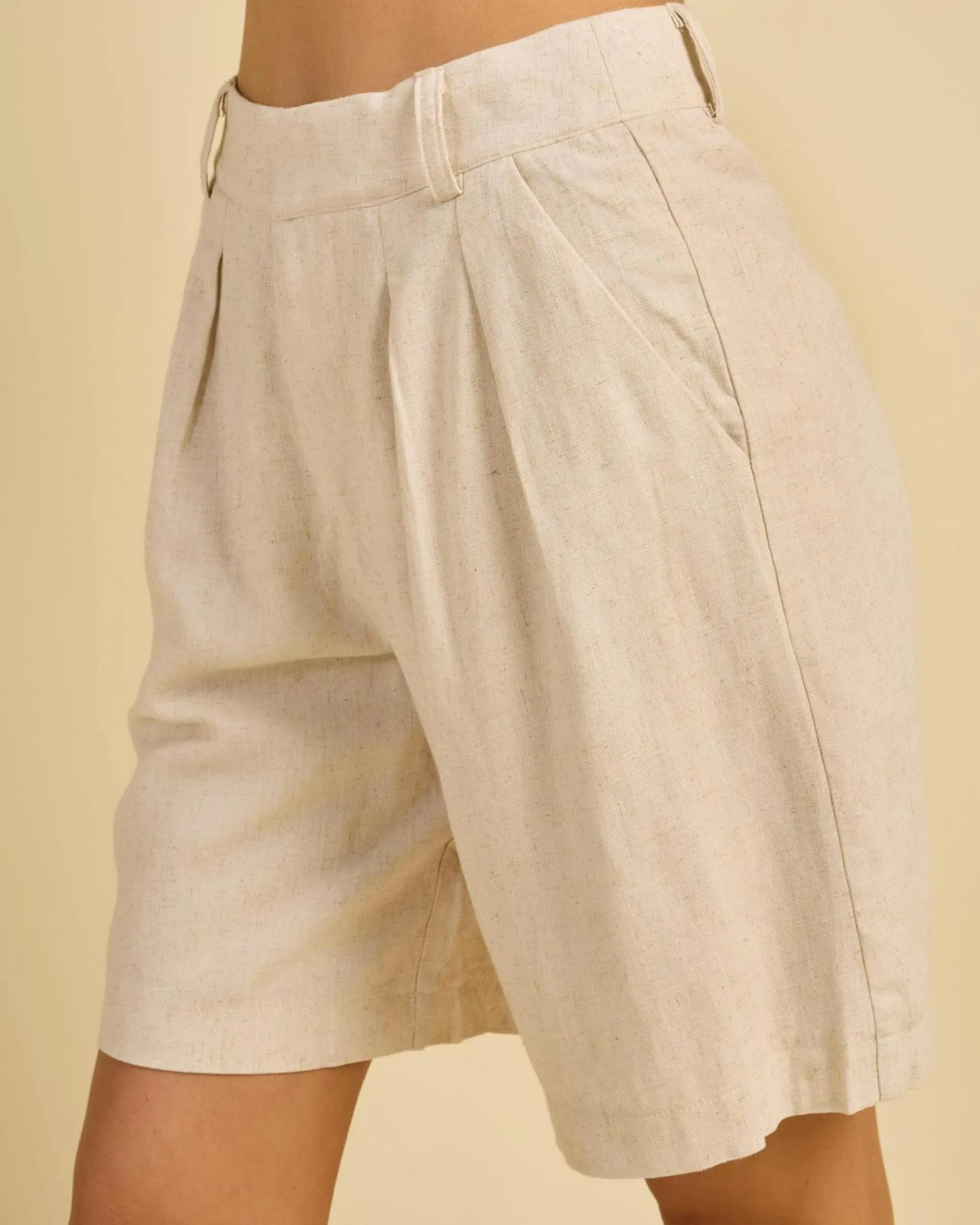 Sets|Bottoms*Mooloola Rose Vanessa Shorts Natural Marle