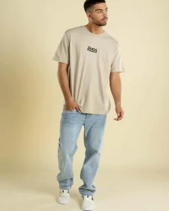 Tops & T-Shirts*RVCA Rover T-Shirt Light Khaki