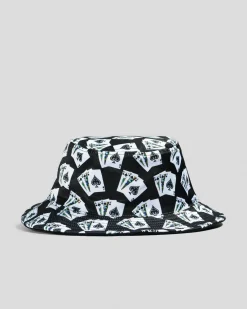 Headwear*Lucid Royale Bucket Hat Black/multi