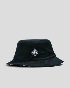 Headwear*Lucid Royale Bucket Hat Black/multi