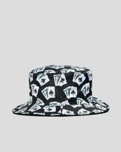 Headwear*Lucid Royale Bucket Hat Black/multi