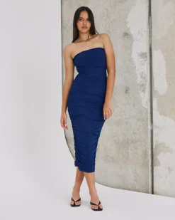 Rubiah Midi Dress Women Dresses