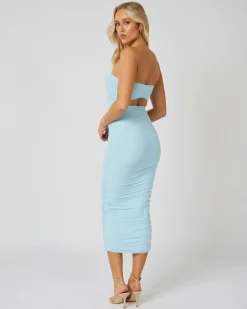 New Rubiah Midi Dress Women Dresses