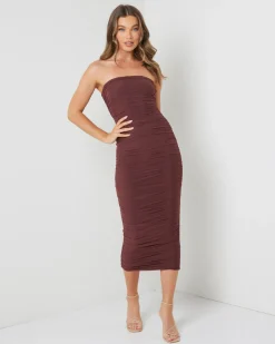 Discount Rubiah Midi Dress Women Dresses