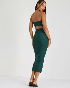 Dresses*Ava And Ever Rubiah Midi Dress Emerald