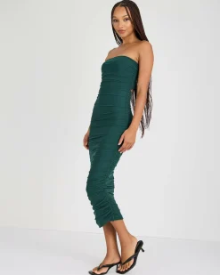 Dresses*Ava And Ever Rubiah Midi Dress Emerald
