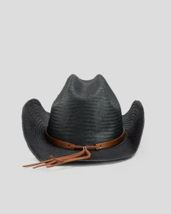 Headwear*Mooloola Ruby Cowgirl Hat Black