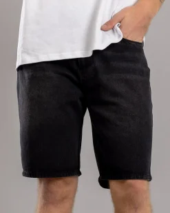 Denim|Shorts & Bottoms*Jacks Rudimental Denim Shorts Washed Black