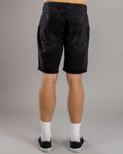 Denim|Shorts & Bottoms*Jacks Rudimental Denim Shorts Washed Black