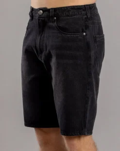Denim|Shorts & Bottoms*Jacks Rudimental Denim Shorts Washed Black