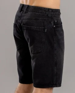 Denim|Shorts & Bottoms*Jacks Rudimental Denim Shorts Washed Black