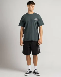 Tops & T-Shirts*Jacks Rugged T-Shirt Alpine/charcoal