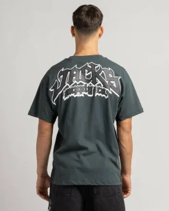 Tops & T-Shirts*Jacks Rugged T-Shirt Alpine/charcoal