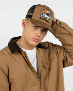 Headwear*Ringers Western Rum Runner Trucker Cap Clay