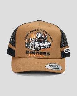 Headwear*Ringers Western Rum Runner Trucker Cap Clay