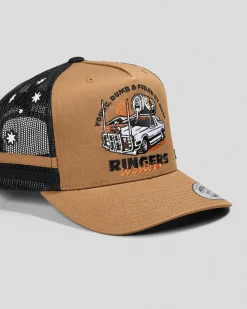 Headwear*Ringers Western Rum Runner Trucker Cap Clay