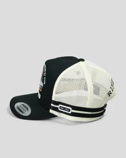Headwear*Ringers Western Rum Runner Trucker Cap Black
