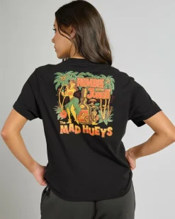 Hot Rumble Jungle Regular Fit T-Shirt Women Tops
