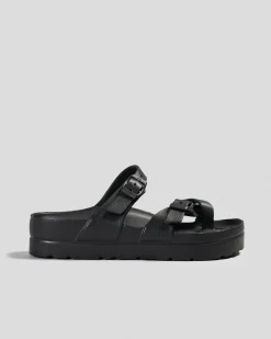 Sandals*Ava And Ever Rumer Slide Sandals Black