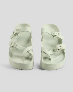Sandals*Ava And Ever Rumer Slide Sandals Sage