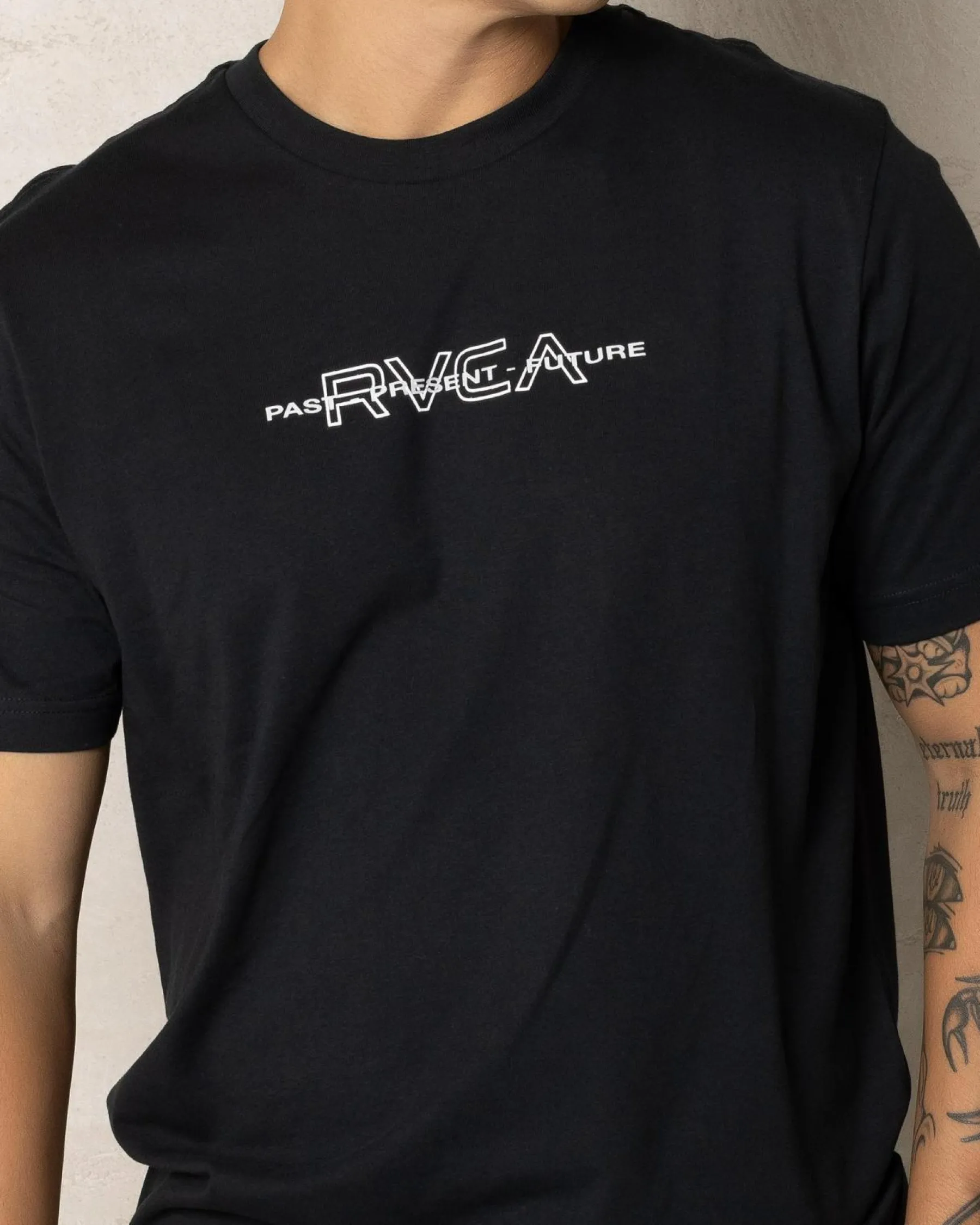 Tops & T-Shirts*RVCA Inline T-Shirt Rvca Black