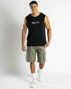 Tops & T-Shirts*RVCA Suds Muscle Tank Black