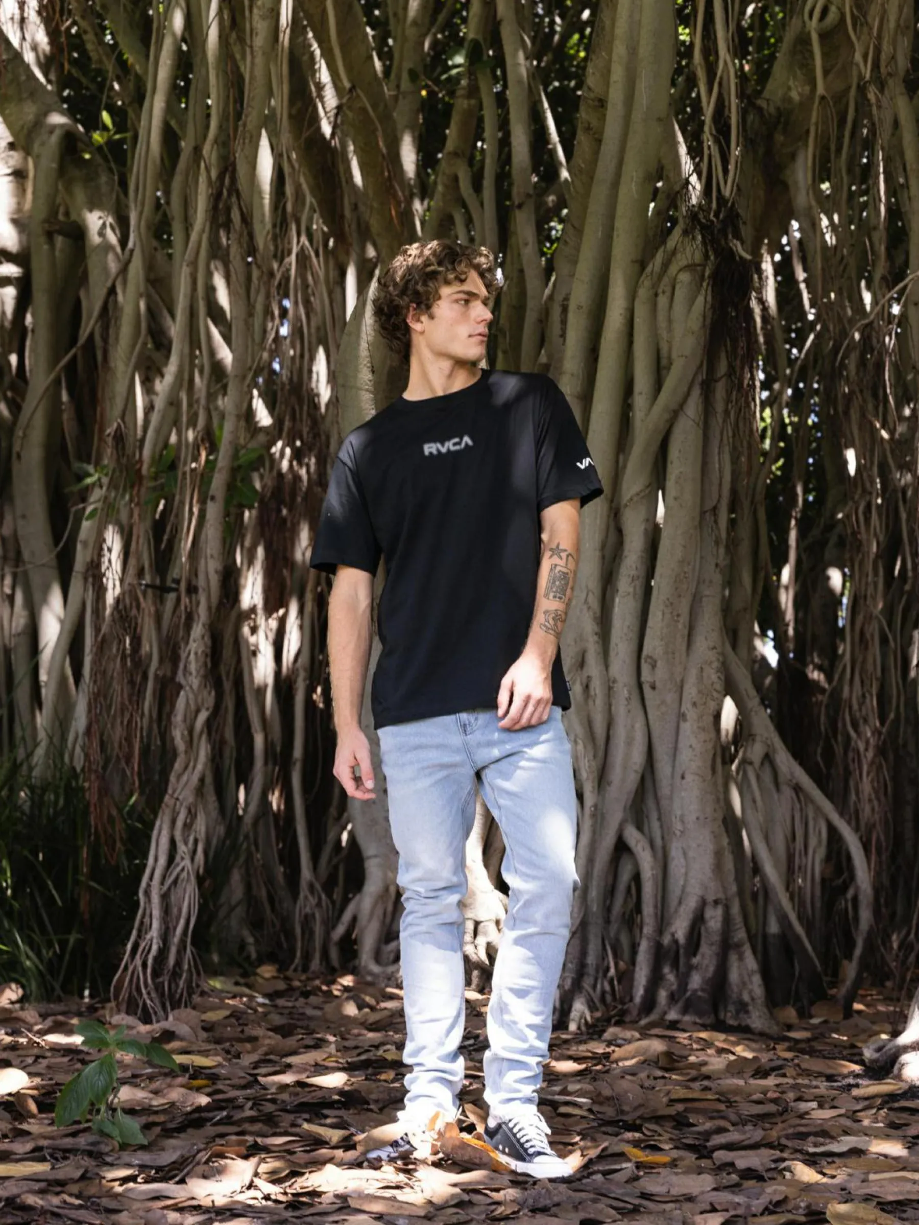 Tops & T-Shirts*RVCA Suds T-Shirt Rvca Black
