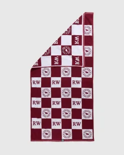 Beach Accessories & Towels*Ringers Western RW Check Towel Burgundy