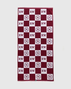 Beach Accessories & Towels*Ringers Western RW Check Towel Burgundy