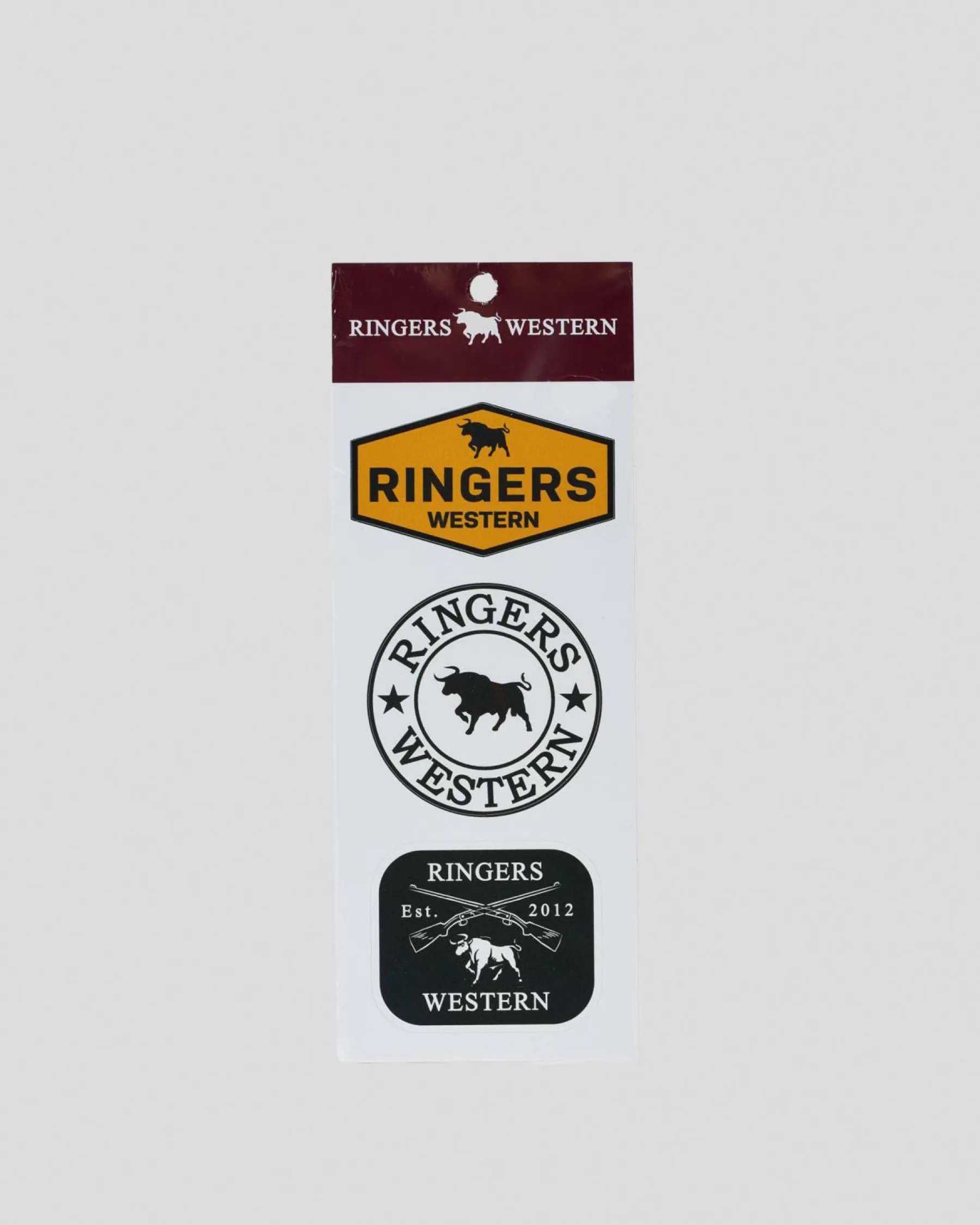 Gifts & Novelty|Gifts & Novelty*Ringers Western RW Logo Stickers 3 Pack Multi