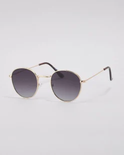 Sunglasses*Indie Eyewear Rylee Sunglasses Gold/smk