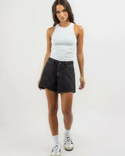 Clearance 80s Mom Shorts Women Bottoms