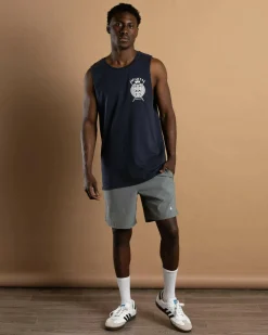 Activewear|Tops & T-Shirts*Sparta Sabre Muscle Tank Navy Acid