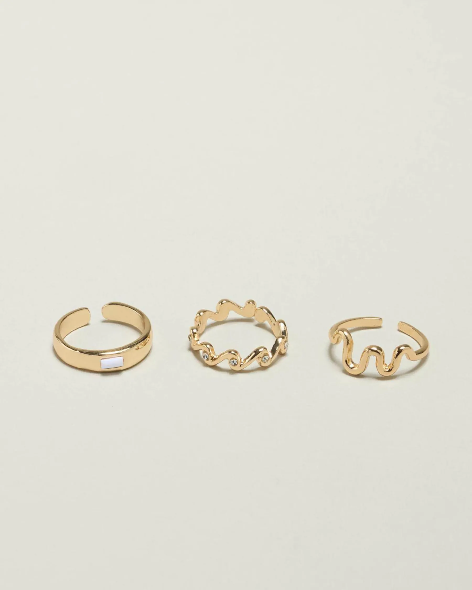 Jewelry*Karyn In LA Sabrina Toe Ring Pack Gold