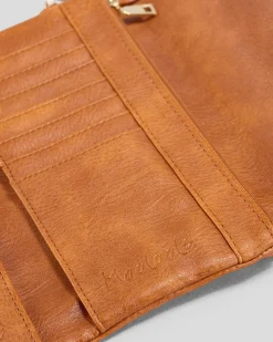 Wallets|Wallets*Mooloola Sadie Wallet Tan/turquoise